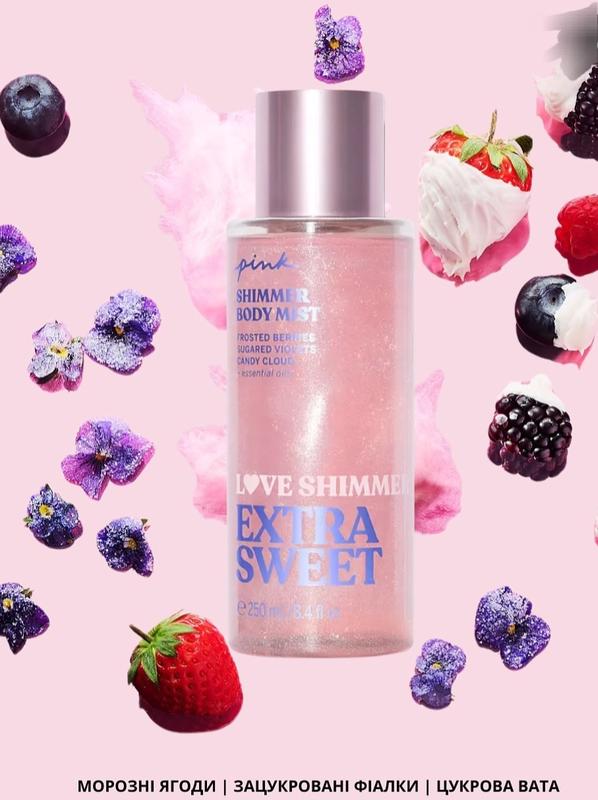 Спрей Extra Sweet Pink з шиммером Victoria`s Secret - Зображення 3